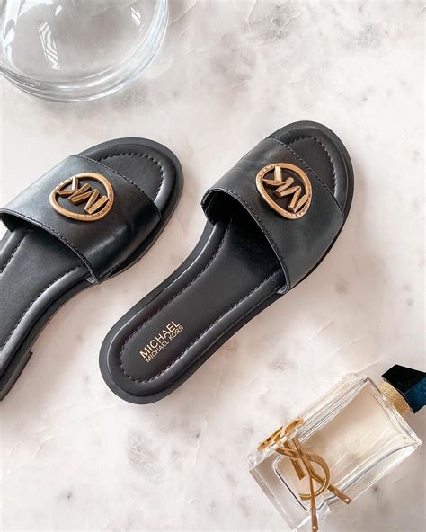 michael kors slides for women|michael kors slip on slippers.